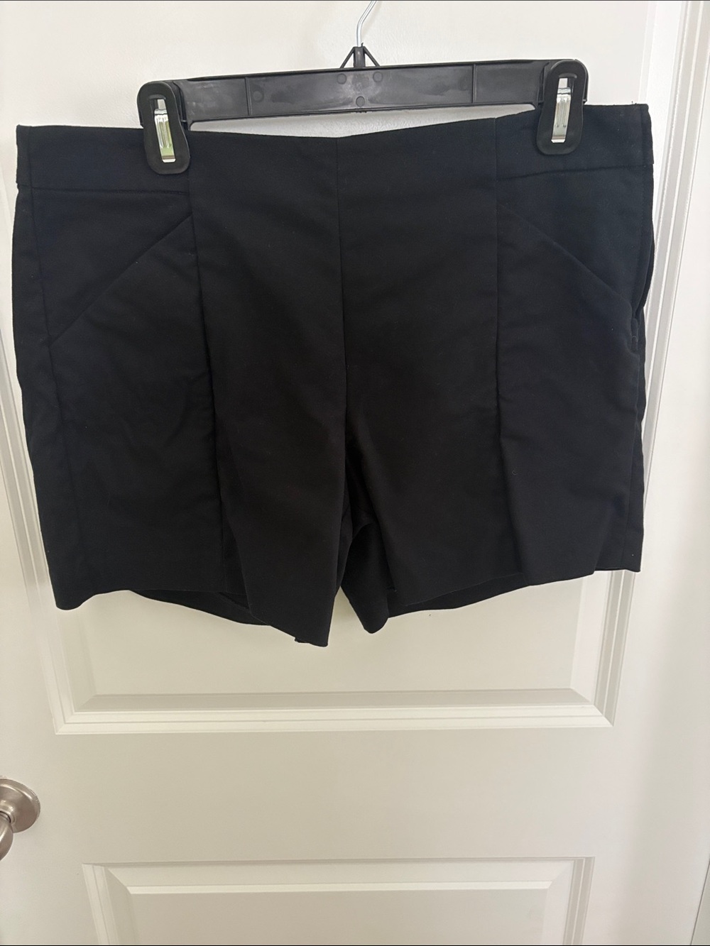Lilly Pulitzer Black High-Waist Tailored Shorts